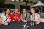 (L-R) Megan Watts, Grant Watts, Todd Keskey and Carrie Grant grab a table, some drinks and enjoy everything that Tastemakers has to offer. Photo: Talyn Sherer