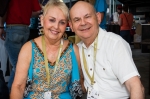 Elyce and Bill Mouskondis from Nicholas & Co. are avid food lovers who rarely miss events such as this. Photo: Talyn Sherer