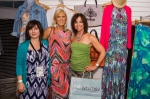 (L-R) Mary, Carol (owner) and Diane post up in the Whimsy trailer showcasing their fashion on wheels. Photo: Talyn Sherer