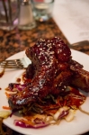 The New Yorker provided diners with a very generous sized portion of their pork ribs with sesame seeds. Photo: Talyn Sherer