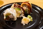 Benihana served up their Philly, Shrimp Crunchy and Dragon rolls. Photo: Talyn Sherer