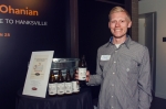 Ryan Rowe from Red Rock shows off the 20th anniversary Red Ale hitting the shelves all around Utah. Photo: Talyn Sherer