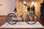 A bike sits on display with lemons resting in and out of its basket. Photo: Talyn Sherer
