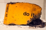 The do it exhibit invited 12 artists to submit instructions which were translated into 9 languages and circulated internationally as a book. Photo: Talyn Sherer