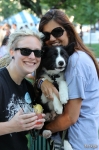 Lindsay Heath and D’ana Baptiste added Finley to the family this year. He’s a rescued border collie from Idaho. Photo by John Barkiple.