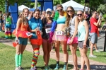 Jennifer, Willa, Marissa, Parker, Hannah and Kayla ran like Hell in the Pride 5k. Marissa took first place and Parker took third place. “She’s a badass runner,” Parker said of Marissa’s win. Photo by John Barkiple.