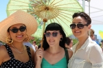 Joy brought her sister Shay and her sister’s girlfriend Tawny to Utah Pride’s Dyke March. “They weren’t going to come, but I said, ‘We’re marching!’ ” Joy said. Photo by John Barkiple.