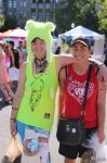Aaron came to Pride with Miranda – he’s down from Idaho for the festival. Photo by John Barkiple.