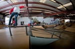 Braxton Freeman, boardslide across the flat from the bank. Photo: Matthew Windsor