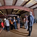 The Amateur Jam Division group, lining up to start their runs. Photo: Matthew Windsor