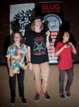 The Amateur Jam Division winners: Kade Gallegos - 3rd Place, Lucky Stables - 1st Place, Jonathan Aquino - 2nd Place. Photo: Matthew Windsor
