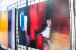 Paintings by David Maestas. Photo: Martin S Rivero