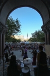 Crowd turnout for Juana Ghani. Photo: John Barkiple