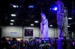 Sentinels guarding the main entrance to the convention. Photo: Matt Brunk