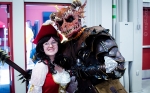 Pirates and dragon-people, together forever. Photo: Matt Brunk