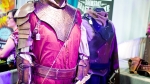 An example of Powell Arts Workshop armor. The red armor on the left was even worn by Kevin Sorbo in Mythica! Photo: Matt Brunk