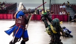 More combat from the Society for Creative Anachronism. Fast and brutal, these fights are a joy to watch. Photo: Matt Brunk