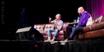 Simon Pegg is as hilarious in person as he is on the screen, seen here describing how easy it is to trick Benedict Cumberbatch into signing documents—like, you know, if you wanted a sex slave for life. Photo: Matt Brunk