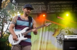 Lead guitarist Raul Bianchi reaches for the whammy bar. Photo: Talyn Sherer