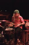Aaron Wilkinson, drummer for Breakers, playing at Urban Lounge.  Photo: Logan Sorenson/LmSorenson.net