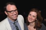 Colt and Maggie Smith awaiting Nick Waterhouse to take the stage.  Photo: Logan Sorenson/LmSorenson.net