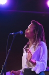 Brit Lauren Manor, backup singer for Nick Waterhouse. Photo: Logan Sorenson/LmSorenson.net