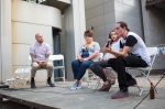 Dan Christofferson, the Community Director for Big Cartel, holds a Q&A with three SLC artisans in preparation for Craft Lake City's DIY Festival Presented by Harmons on Aug 8 and 9. They cover a number of topics regarding how to run a successful booth at such an event. Photo: Garrett Allen