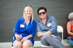 Pamela Olson and Annie Quan are both Craft Lake City advisory board members and smile for a quick photo. Photo: Garrett Allen