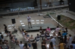 Dan Christofferson talking about the work in the community.