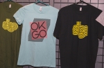 OK Go merchandise for sale inside the Stateroom lobby. Photo: Logan Sorenson / LMSorenson.net