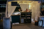 “None of this stuff existed 12 weeks ago,” Kagan said. Her Kagan Byron brand enjoyed its first festival sales event and taught her a lot. “It’s an adventure,” she said. Photo: John Barkiple