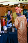 Mama Africa’s Pili-Pili Hot Sauce may have driven Cathy to the Large Lemonade stand for a strawberry lemonade. “It’s tasty,” she said. Photo: John Barkiple