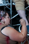 Manda draws a henna butterfly for Mountain Mehndi Henna. Photo: John Barkiple