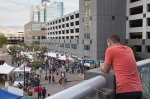 Onlooking at the festivities from the VIP Patio. Photo: @LmSorenson