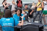 VIp's and volunteers alike, enjoying themselves at Craft Lake City's DIY Festival, VIP Patio. Photo: @LmSorenson