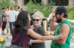Friends sharing laughs and drinks at the Craft Lake City DIY Festival. Photo: @LmSorenson