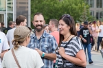 VIP's at the DIY Festival, in line for a beverage. Photo: @LmSorenson