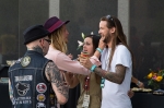VIP friends, and new friends greeting each other at Craft Lake City's DIY Festival. Photo: @LmSorenson