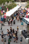 The KRCL Stage, stacked with a day line up of local artists and performers. Photo: @LmSorenson