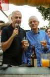 (L–R) Squatters cofounders Jeff Polychronis and Peter Cole defied the odds when they established a brewpub beachhead on the seedier side of Salt Lake. Twenty-five years later, it seems like an obvious location destined for success. Photo: John Barkiple.