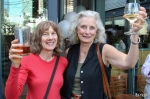 (L–R) Robin Carbaugh and Pat Holmes couldn’t be prouder of the role that Squatters plays in downtown Salt Lake’s community. Holmes has been with Visit SLC longer than Squatters has been open. “I have been cheering them on the entire time,” she said. “They help create a personality for Salt Lake.” Photo: John Barkiple.