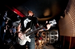 Cult Leader guitarist Mike Mason getting that pit riffage. Photo: Matthew Windsor