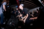 Code Orange isn't much of a "pile on, sing along and finger point" type band as some others, but that didn't stop kids from climbing over each other at every opportunity. Photo: Matthew Windsor