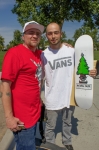 Johnny Roughneck and Jake (Natural Cause Productions) at Fairmont Skate Park. Photo by: Cezaryna