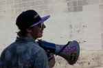 The one and only Cheese (Jason Gianchetta) holding down the mic. Photo: Cezaryna