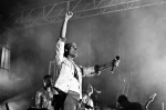 Tyler Glenn getting the crowd involved during the set. Photo: Gilbert Cisneros