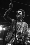Robert Connolly on guitar for Fictionist. Photo: Gilbert Cisneros