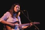 Lou of The Dove & the Wolf, serenading the audience with a mix of romantically melancholy lyrics and soft vocals. Photo: LmSorenson.net