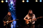 Visiting (legally, so they say...) from Paris, France, The Dove & The Wolf are a female duo in which both women write, sing and perform guitar. Photo: LmSorenson.net