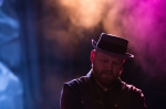 Producer, friend, synthesizer master and the man with the best hat in the room. Photo: Logan Sorenson